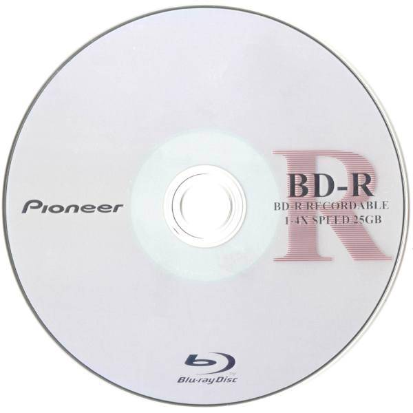 Pioneer BD-R 25GB Blu-ray Disk، بلو ری خام پایونیر مدل BD-R با ظرفیت 25 گیگابایت