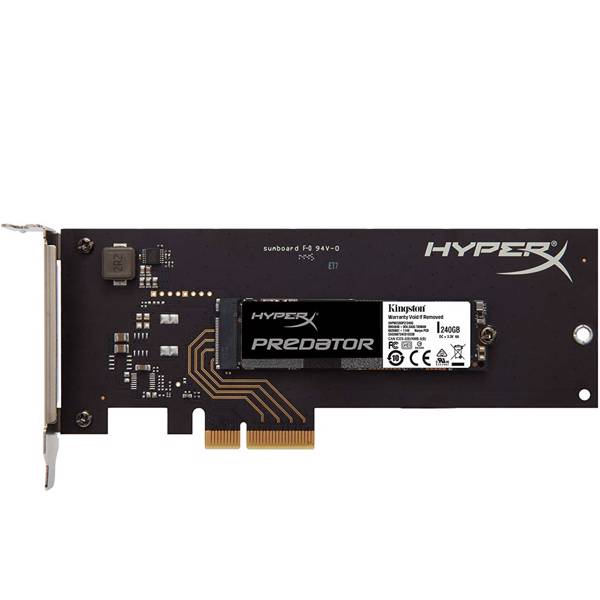 KINGSTON HyperX PREDATOR SSD 240GB، اس اس دی اینترنال کینگستون مدل HyperX PREDATOR ظرفیت 240 گیگابایت