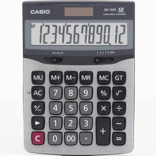 Casio DX-120S Calculator، ماشین حساب کاسیو مدل DX-120S