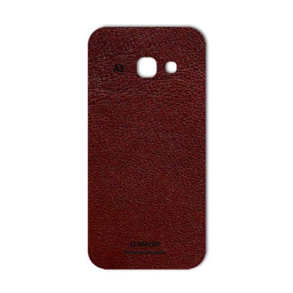 MAHOOT Natural Leather Sticker for Samsung A3 2017، برچسب تزئینی ماهوت مدلNatural Leather مناسب برای گوشی Samsung A3 2017