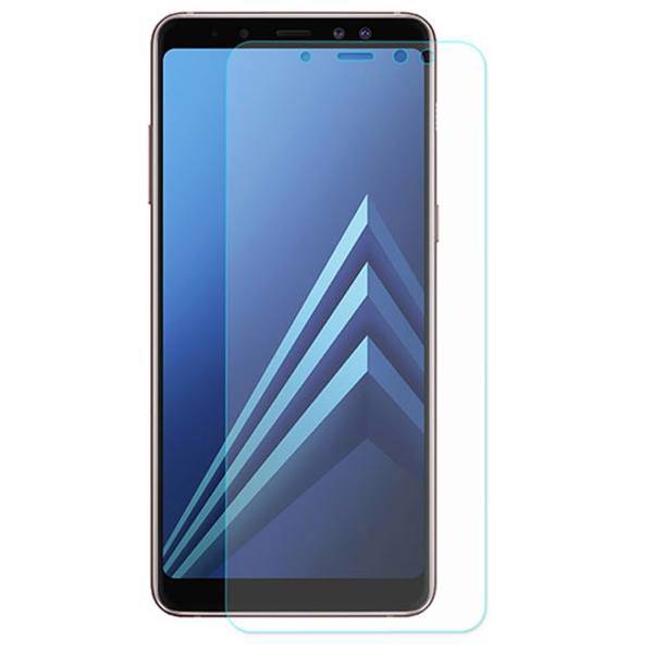 Tempered Glass Screen Protector For Samsung A8 Plus 2018، محافظ صفحه نمایش شیشه ای مدل Tempered مناسب برای گوشی موبایل سامسونگ A8 Plus 2018