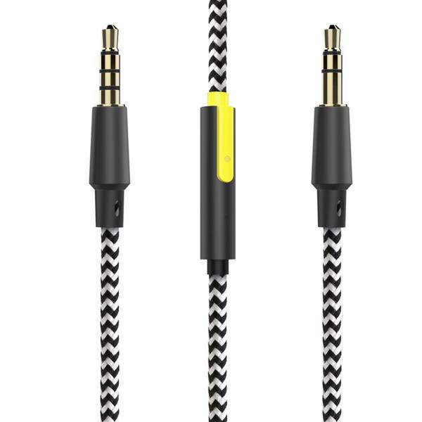 Baseus B35 Sing 3.5mm Audio Cable 1.2m، کابل انتقال صدا 3.5 میلی متری باسئوس مدل B35 Sing طول 1.2 متر