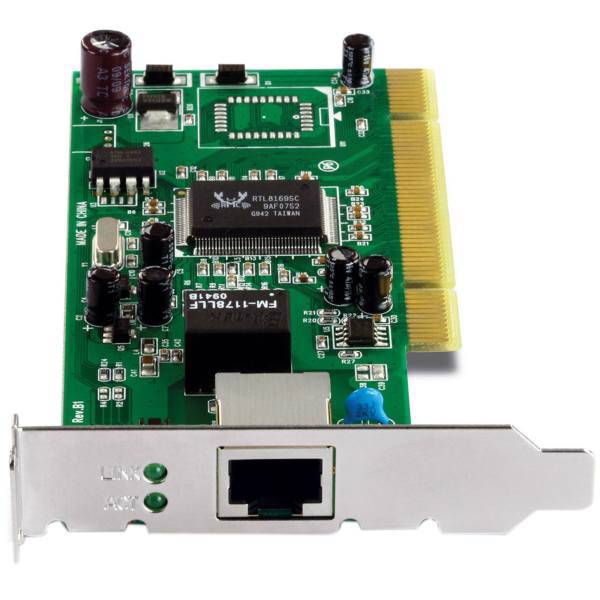 TRENDnet TEG-PCITXRL Low Profile PCI Network Adapter، کارت شبکه PCI ترندنت مدل TEG-PCITXRL