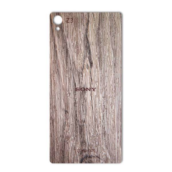 MAHOOT Walnut Texture Sticker for Sony Xperia Z3، برچسب تزئینی ماهوت مدل Walnut Texture مناسب برای گوشی Sony Xperia Z3