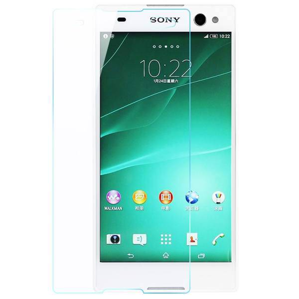 Tempered Glass Screen Protector For Sony Xperia C3، محافظ صفحه نمایش شیشه ای تمپرد مناسب برای گوشی موبایل سونی Xperia C3