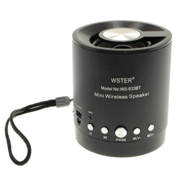 Wster WS-633BT Portable Bluetooth Speaker، اسپیکر بلوتوثی قابل حمل وستر مدل WS-633BT