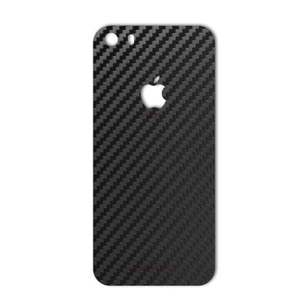 MAHOOT Carbon-fiber Texture Sticker for iPhone 5s/SE، برچسب تزئینی ماهوت مدل Carbon-fiber Texture مناسب برای گوشی iPhone 5s/SE