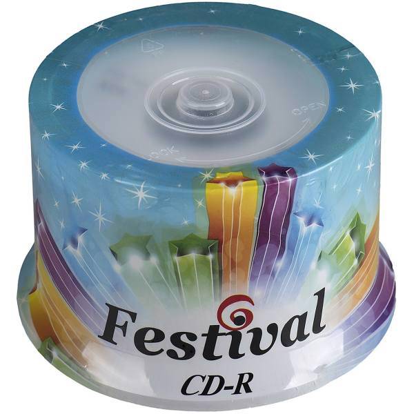 Festival CD-R - 50 Pack، سی دی خام فستیوال پک 50 عددی