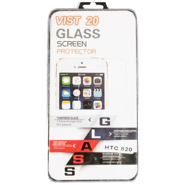 Glass Screen Protector for HTC 820، محافظ صفحه نمایش مدل ویست مناسب برای گوشی HTC 820
