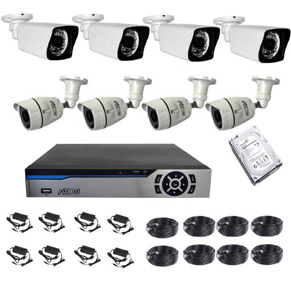AXON BE4BN4 CCTV Package، سیستم امنیتی اکسون مدل BE4BN4