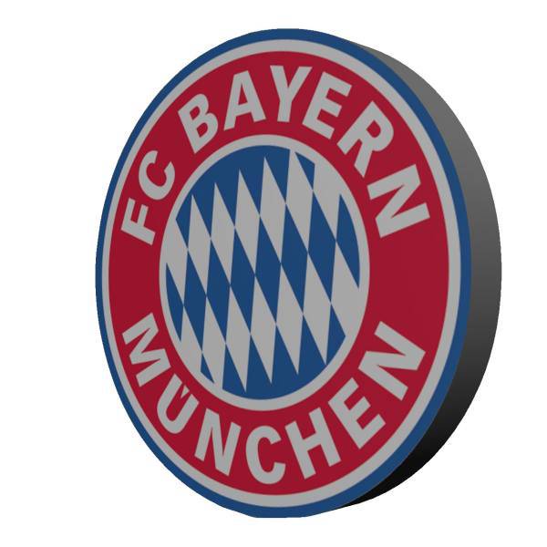 استیکر چوبی بایرن مونیخ بانیبو مدل Bayern Munchen