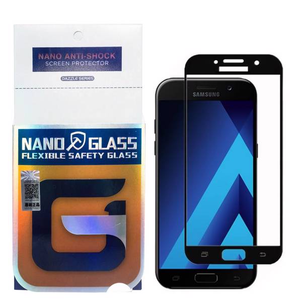 Nano Glass 5D Screen Protector For Samsung Galaxy A5 2017، محافظ صفحه نمایش نانو گلس مدل 5D مناسب برای گوشی موبایل سامسونگ Galaxy A5 2017