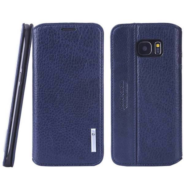 Pierre Cardin PCS-P03 Leather Cover For Samsung Galaxy S7 Edge، کاور چرمی پیرکاردین مدل PCS-P03 مناسب برای گوشی سامسونگ گلکسی S7 Edge