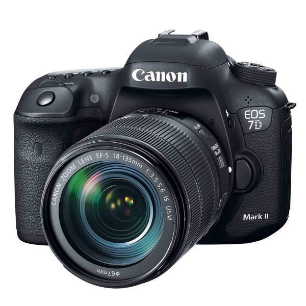 Canon EOS 7D Mark II Digital Camera With 18-135mm IS USM Lens، دوربین دیجیتال کانن مدل EOS 7D Mark II به همراه لنز 18-135 میلی متر IS USM