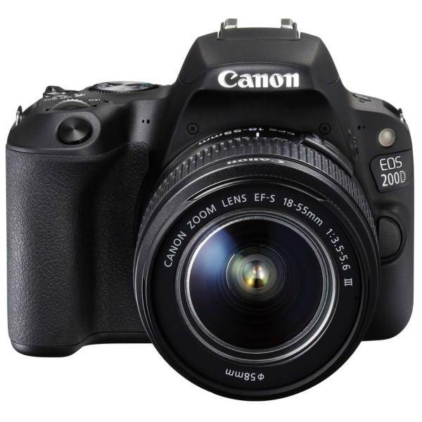 Canon EOS 200D Digital Camera with EF-S 18-55 mm f/3.5-5.6 DC Lens، دوربین دیجیتال کانن مدل EOS 200D به همراه لنز EF-S 18-55 mm f/3.5-5.6 DC