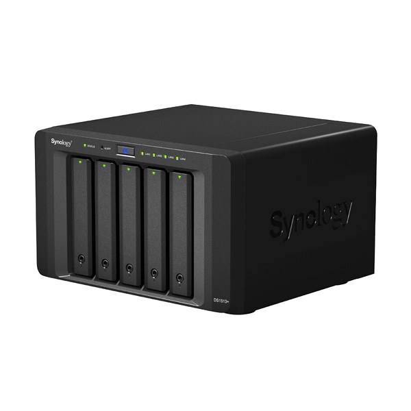 Synology DiskStation DS1513+ 5-Bay NAS Server، ذخیره ساز تحت شبکه 5Bay سینولوژی مدل دیسک استیشن +DS1513