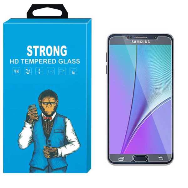 Strong Fullcover TPU Screen Protector For Samsung galaxy Note 5، محافظ صفحه نمایش تی پی یو مدل Strong Fullcover مناسب برای گوشی سامسونگ گلکسی Note 5