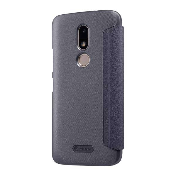 Nillkin New Leather Sparkle Flip Cover For Motorola Moto M، کیف کلاسوری نیلکین مدل New Leather Sparkle مناسب برای گوشی موبایل موتورولا Moto M