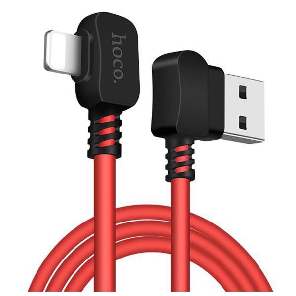 Hoco X19 USB to Lightning Cable 1.2m، کابل تبدیل USB به لایتنینگ هوکو مدل X19 طول 1.2 متر