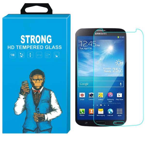 Strong Tempered Glass Screen Protector For Samsung Galaxy Mega 6.3، محافظ صفحه نمایش شیشه ای تمپرد مدل Strong مناسب برای گوشی سامسونگ گلکسی Mega 6.3