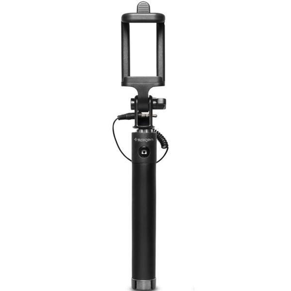 Spigen S520W Wired Selfie Stick، پایه مونوپاد سیمی اسپیگن مدل S520W
