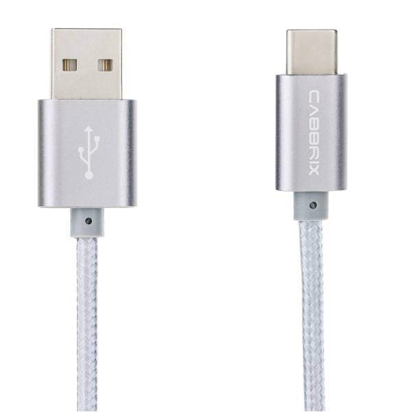 Cabbrix USB To USB-C Cable 2m، کابل تبدیل USB به USB-C کابریکس طول 2 متر
