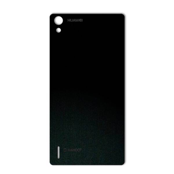 MAHOOT Black-suede Special Sticker for Huawei Ascend P7، برچسب تزئینی ماهوت مدل Black-suede Special مناسب برای گوشی Huawei Ascend P7