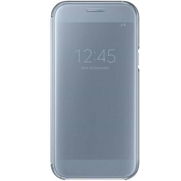 Samsung Clear View Flip Cover For Galaxy A5 2017، کیف کلاسوری سامسونگ مدل Clear View مناسب برای گوشی موبایل Galaxy A5 2017