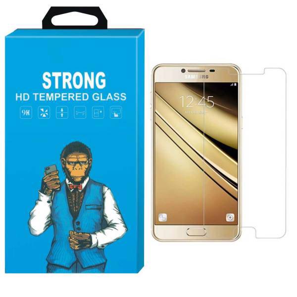 Strong Tempered Glass Screen Protector For Samsung Galaxy C5، محافظ صفحه نمایش شیشه ای تمپرد مدل Strong مناسب برای گوشی سامسونگ گلکسی C5
