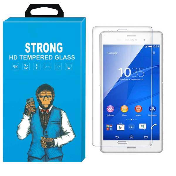 Strong Tempered Glass Protector For Sony Xperia Z2، محافظ صفحه نمایش شیشه ای تمپرد مدل Strong مناسب برای گوشی Sony Xperia Z2