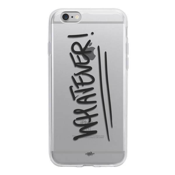 Whatever Case Cover For iPhone 6/6s، کاور ژله ای وینا مدل Whatever مناسب برای گوشی موبایل آیفون 6/6s