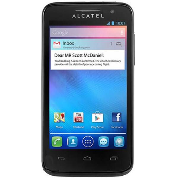 Alcatel One Touch TPOP 4010X Mobile Phone، گوشی موبایل آلکاتل وان تاچ تی پاپ 4010X