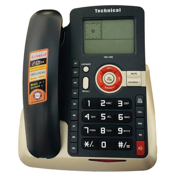 Technical TEC-1063 Phone، تلفن تکنیکال مدل TEC-1063