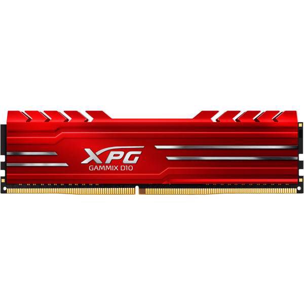 ADATA XPG GAMMIX D10 DDR4 3000MHz CL16 Single Channel Desktop RAM - 8GB، رم دسکتاپ DDR4 تک کاناله 3000 مگاهرتز CL16 ای دیتا مدل XPG GAMMIX D10 ظرفیت 8 گیگابایت