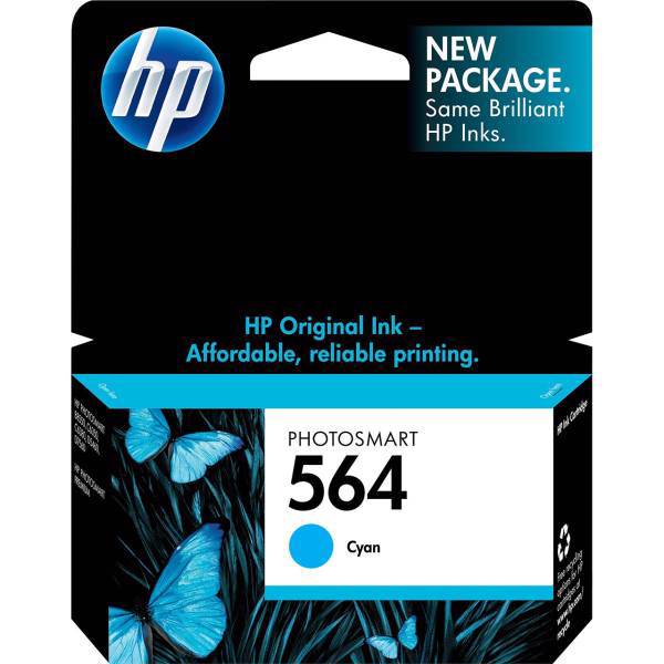 HP 564 Cyan Cartridge، کارتریج پرینتر اچ پی 564 آبی