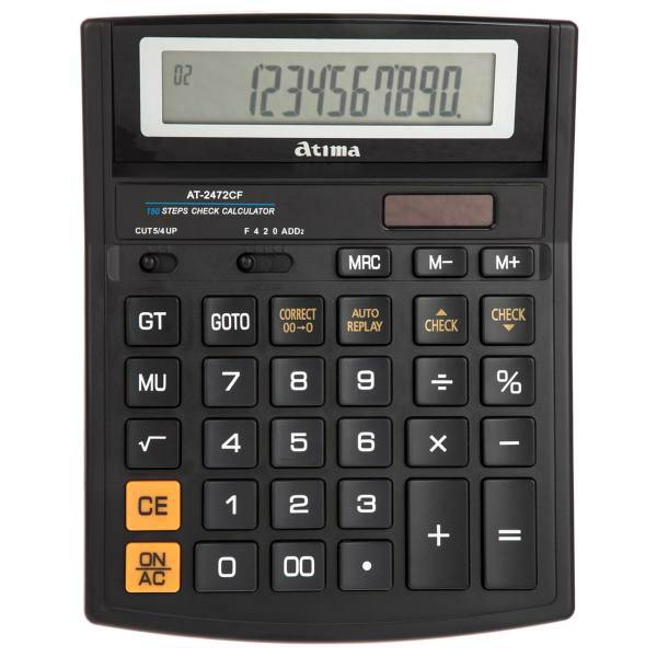 Atima AT-2472CF Calculator، ماشین حساب آتیما مدل AT-2472CF