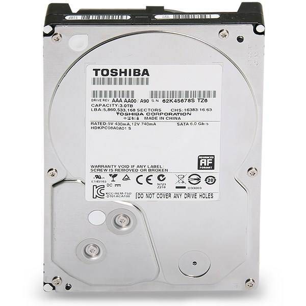 Toshiba DT01ACA100 1TB 32MB Cache Internal Hard Drive، هارد دیسک اینترنال توشیبا DT01ACA100 ظرفیت 1 ترابایت 32 مگابایت کش