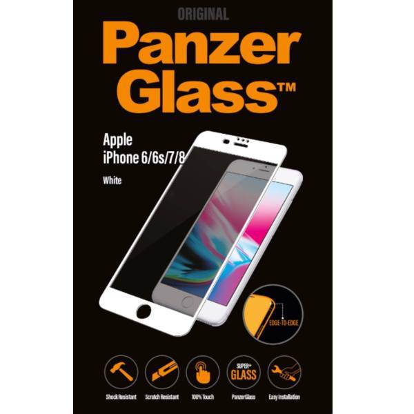 Panzerglass for iphone 8، محافظ صفحه نمایش پنزر گلس مناسب برای گوشی آیفون 8