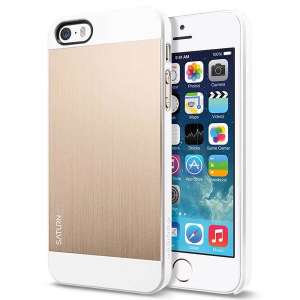 Apple iPhone 5/5s Spigen Case Saturn، کاور اسپیگن مدل ستورن مناسب برای گوشی آیفون 5/5s