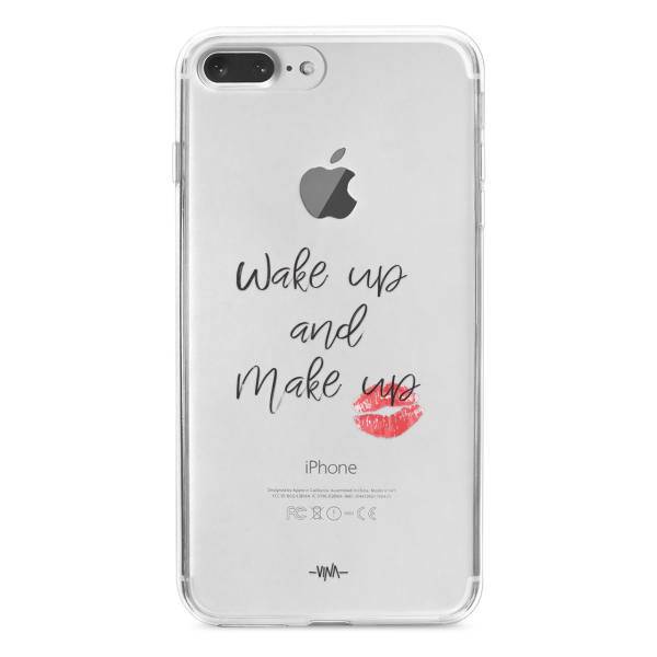 Wake Up And Make Up Case Cover For iPhone 7 plus/8 Plus، کاور ژله ای مدلWake Up And Make Up مناسب برای گوشی موبایل آیفون 7 پلاس و 8 پلاس