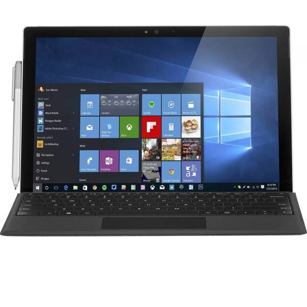 Microsoft Surface Pro 4 - Tablet with Keyboard And Incipio Faraday Advanced Flip Cover، تبلت مایکروسافت مدل Surface Pro 4 به همراه کیبورد و کیف کلاسوری اینسیپیو مدل Faraday Advanced