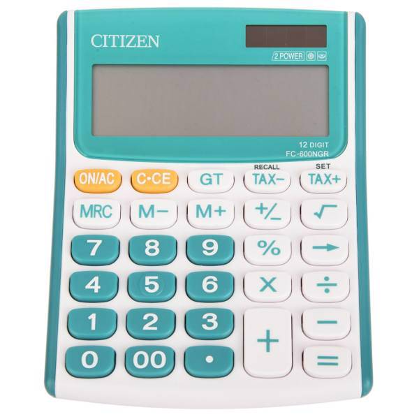 Citizen FC-600NGR، ماشین حساب سیتیزن مدل FC-600NGR