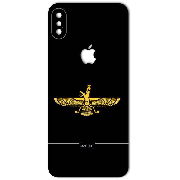 MAHOOT Farvahar Design Sticker for iPhone X، برچسب تزئینی ماهوت مدل Farvahar Design مناسب برای گوشی iPhone X