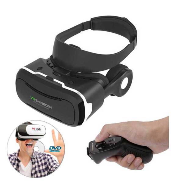 Shinecon 4th Gen Virtual Reality Headset with remote، هدست واقعیت مجازی شاینکن مدل 4th Gen با کنترلر