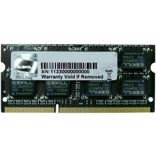 G.SKILL DDR3L 1600MHz CL11 Single Channel Laptop RAM - 8GB، رم لپ تاپ DDR3L تک کاناله 1600 مگاهرتز CL11 جی اسکیل ظرفیت 8 گیگابایت