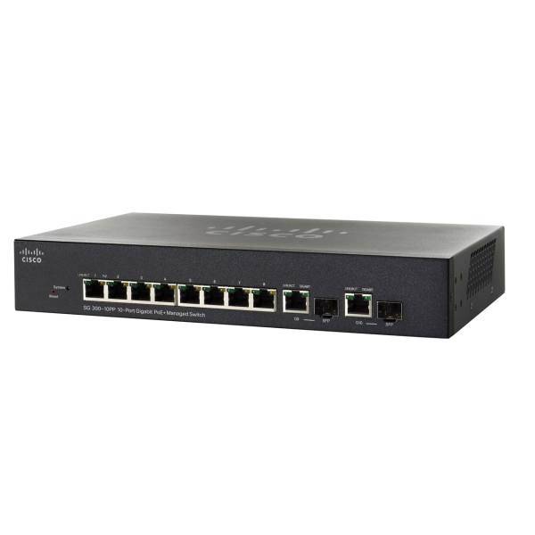 Cisco SG300-10PP 10Port Switch، سوئیچ 10 پورت سیسکو مدل SG300-10PP