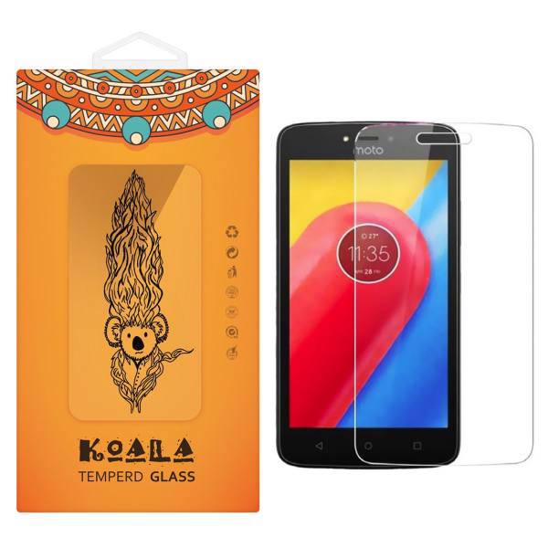 KOALA Tempered Glass Screen Protector For Motorola Moto C، محافظ صفحه نمایش شیشه ای کوالا مدل Tempered مناسب برای گوشی موبایل موتورولا Moto C