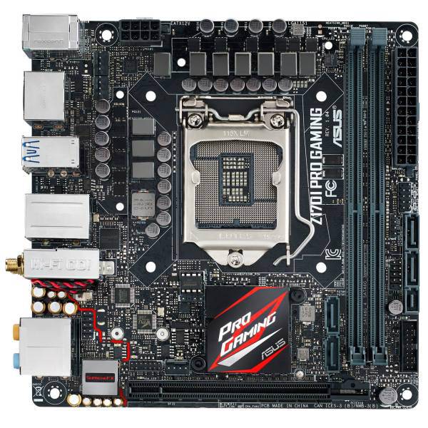 ASUS Z170I PRO GAMING Motherboard، مادربرد ایسوس مدل Z170I PRO GAMING