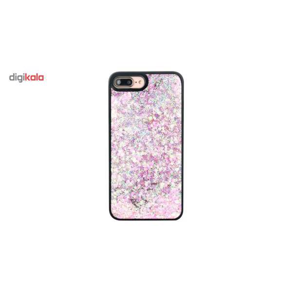 Luxury Case Floating Pink Hearts Cover For iPhone 7 Plus، کاور لاکچری کیس مدل Floating Pink Hearts مناسب برای گوشی موبایل iPhone 7 Plus