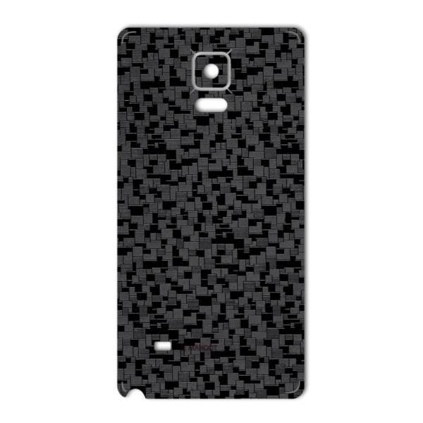 MAHOOT Silicon Texture Sticker for Samsung Note 4، برچسب تزئینی ماهوت مدل Silicon Texture مناسب برای گوشی Samsung Note 4